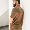 Dull brown Premium Linen Shirt Regular fit