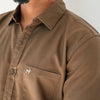 Dull brown Premium Linen Shirt Regular fit