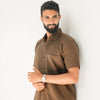 Dull brown Premium Linen Shirt Regular fit