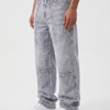 Frost Ash Panel Denim Big Fold (Ash Grey)