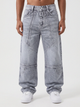 Frost Ash Panel Denim Big Fold (Ash Grey)