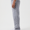 Frost Ash Panel Denim Big Fold (Ash Grey)