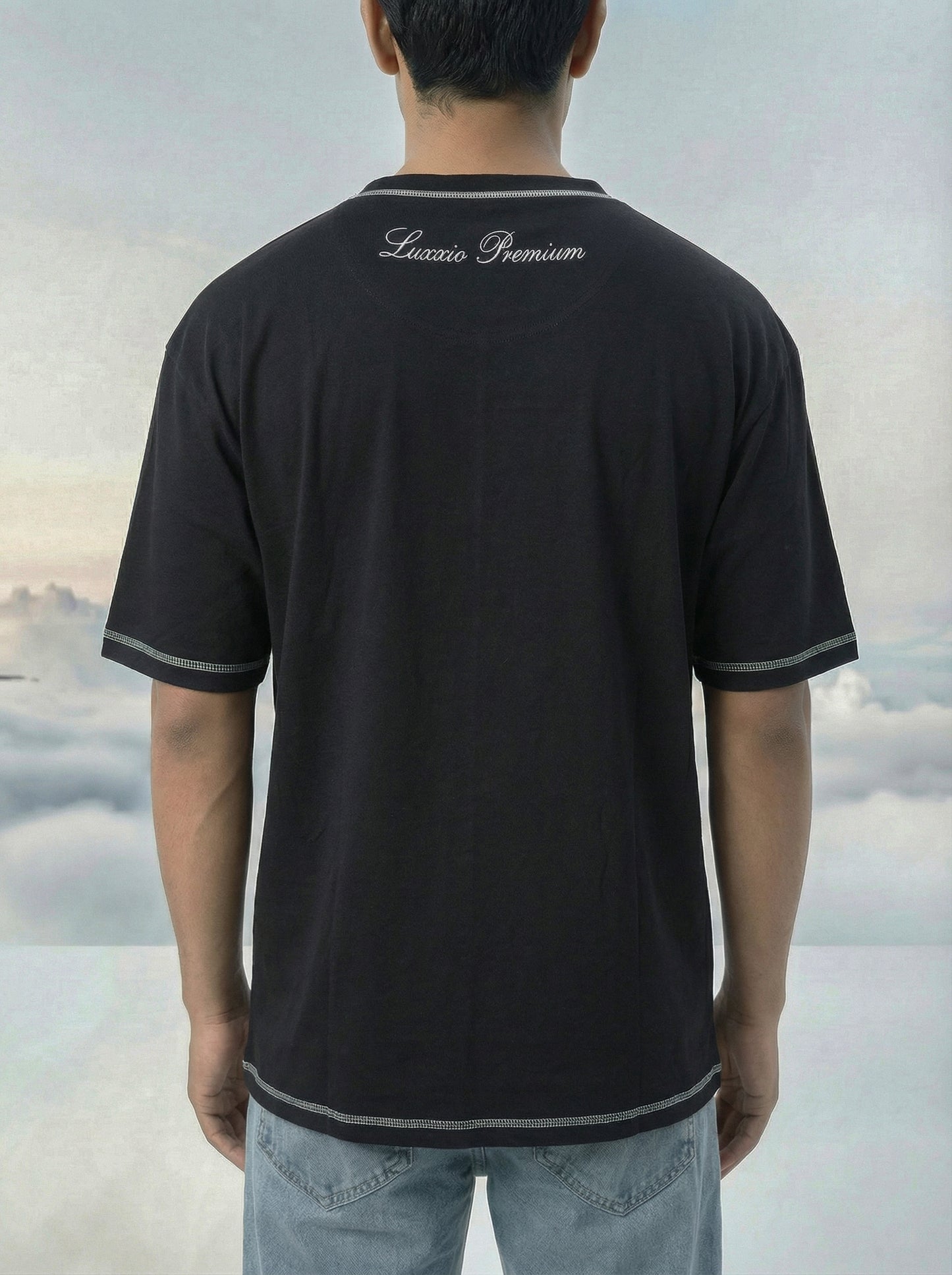 Baseline Oversize Tee Black