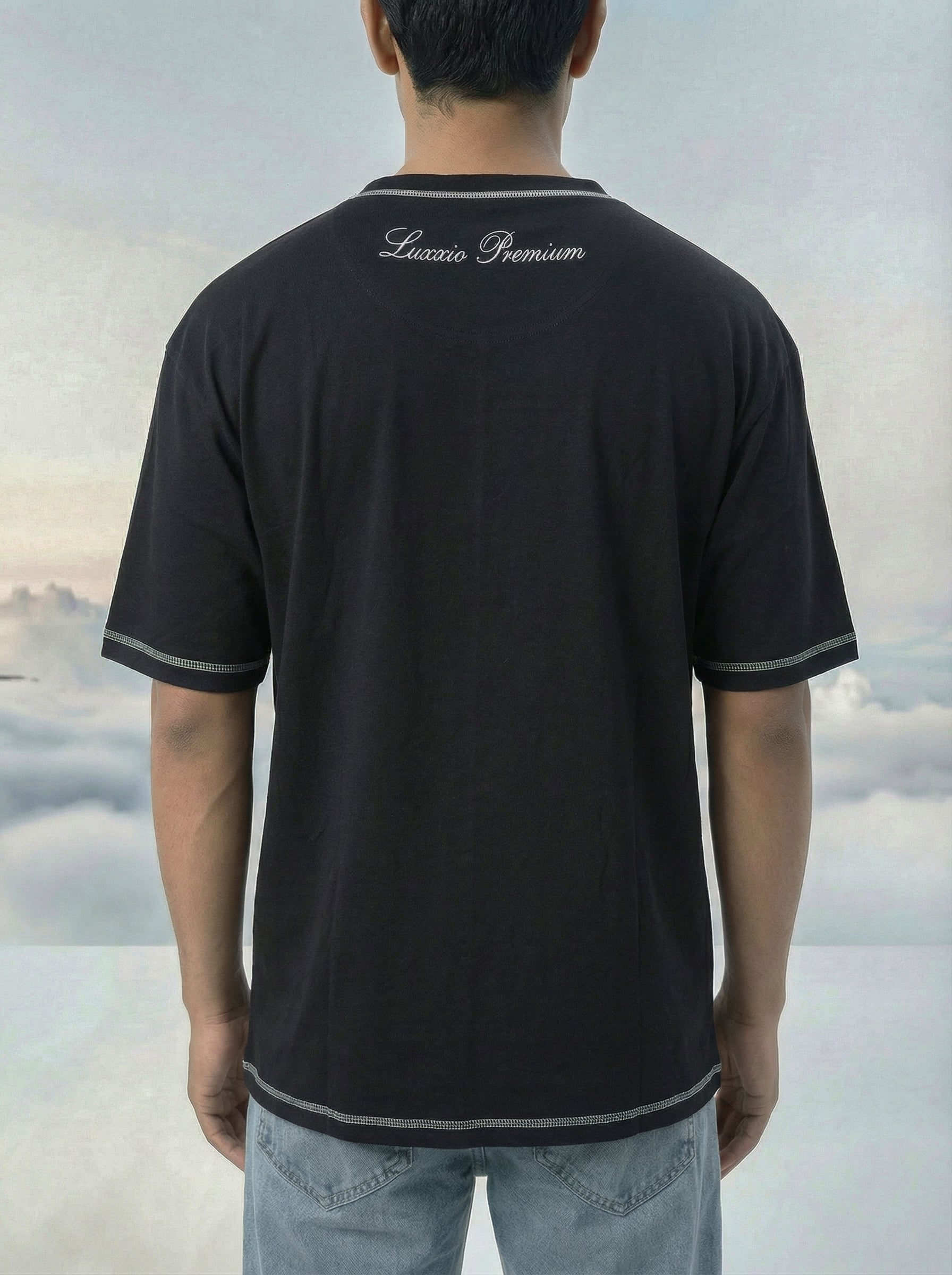 Baseline Oversize Tee Black