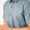 Blue Grey Premium Linen Shirt Regular fit