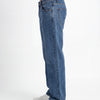 Acid wash Denim Blue Big Fold