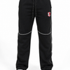 Black Hash Oversized Pants