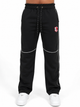 Black Hash Oversized Pants