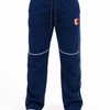 Blue Hash Oversized Pants