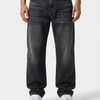 Whisker Wash Black Denim Big Fold 21\09