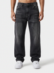 Whisker Wash Black Denim Big Fold 21\09
