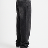 Low Washed Deep Black Denim Big Fold 21\07