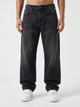 Low Washed Deep Black Denim Big Fold 21\07