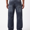 Vintage Wash Midnight Blue Denim Big Fold 21\08