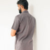 Dove Grey Premium Linen Shirt Regular fit
