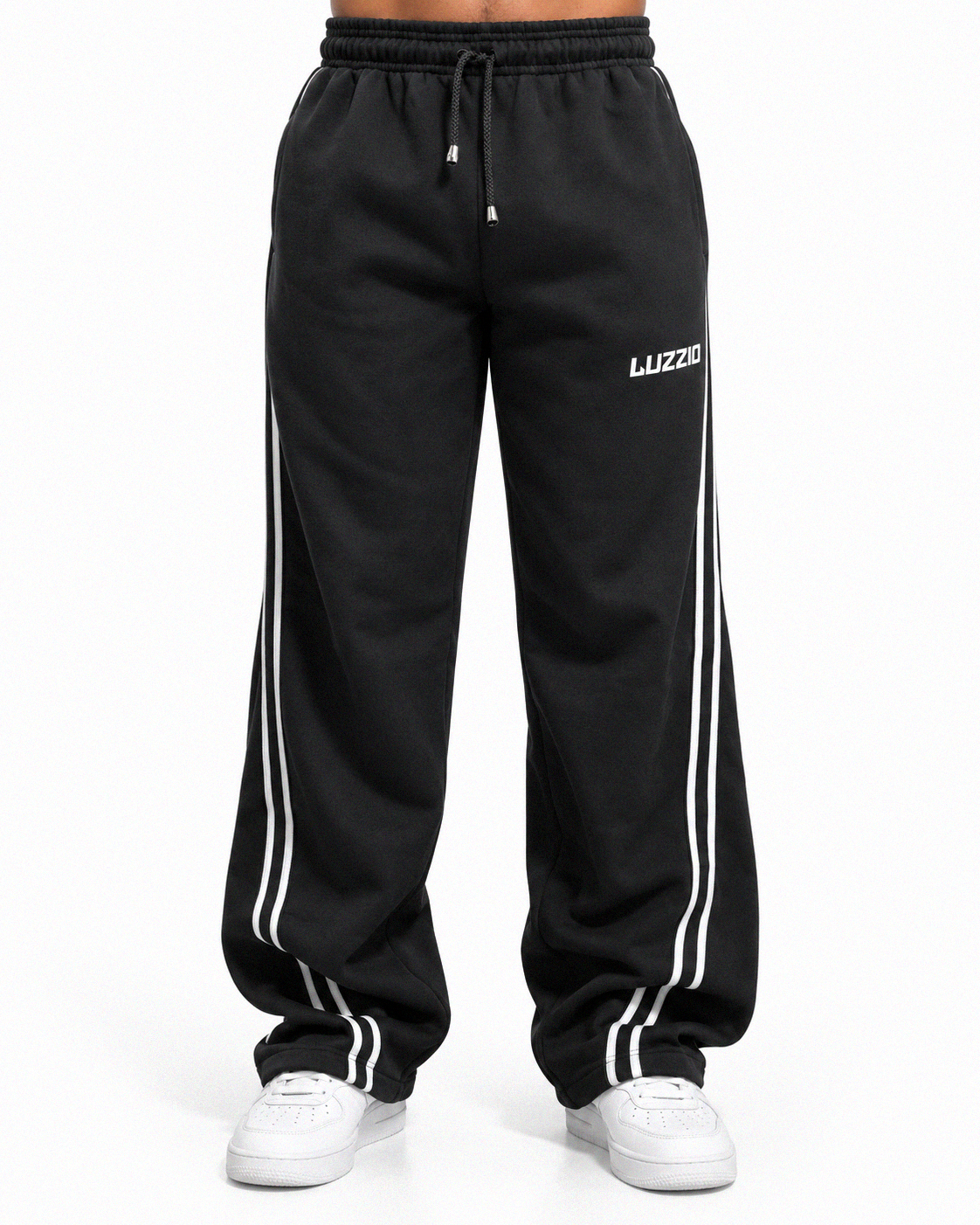 Zigged Oversized Pants