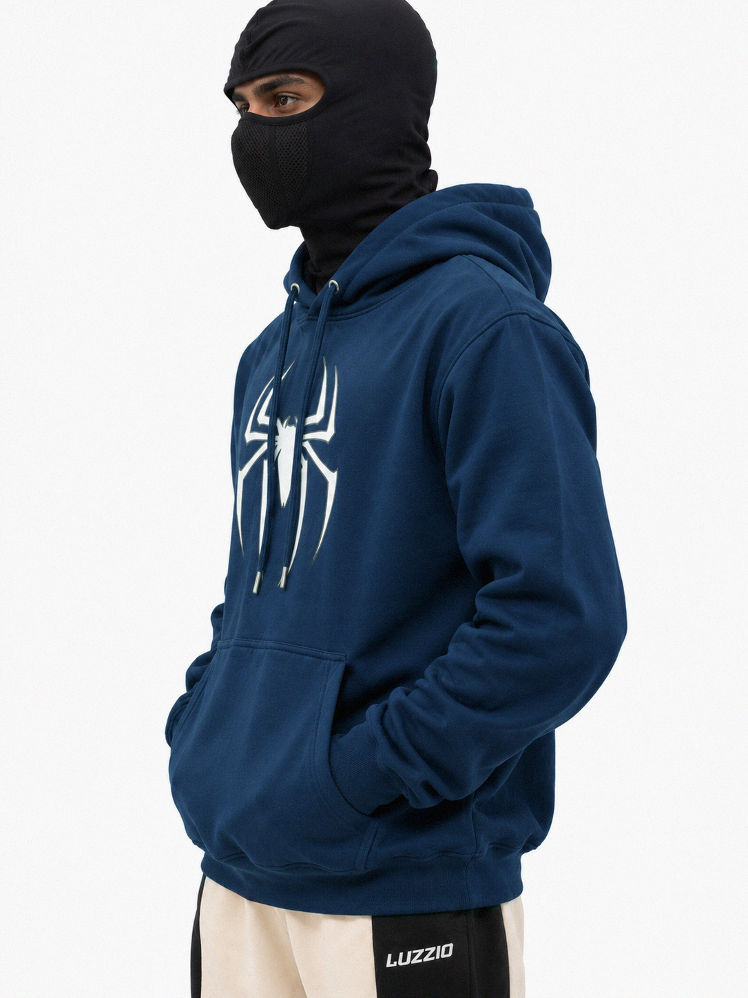 SPIDER HOODIE BLUE