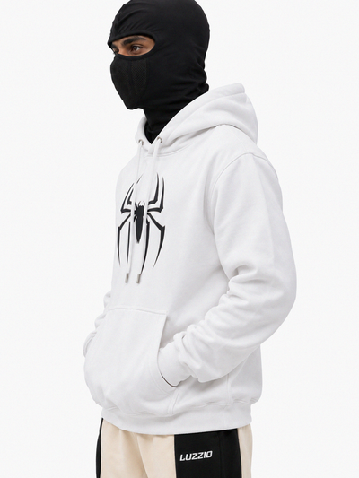SPIDER HOODIE WHITE
