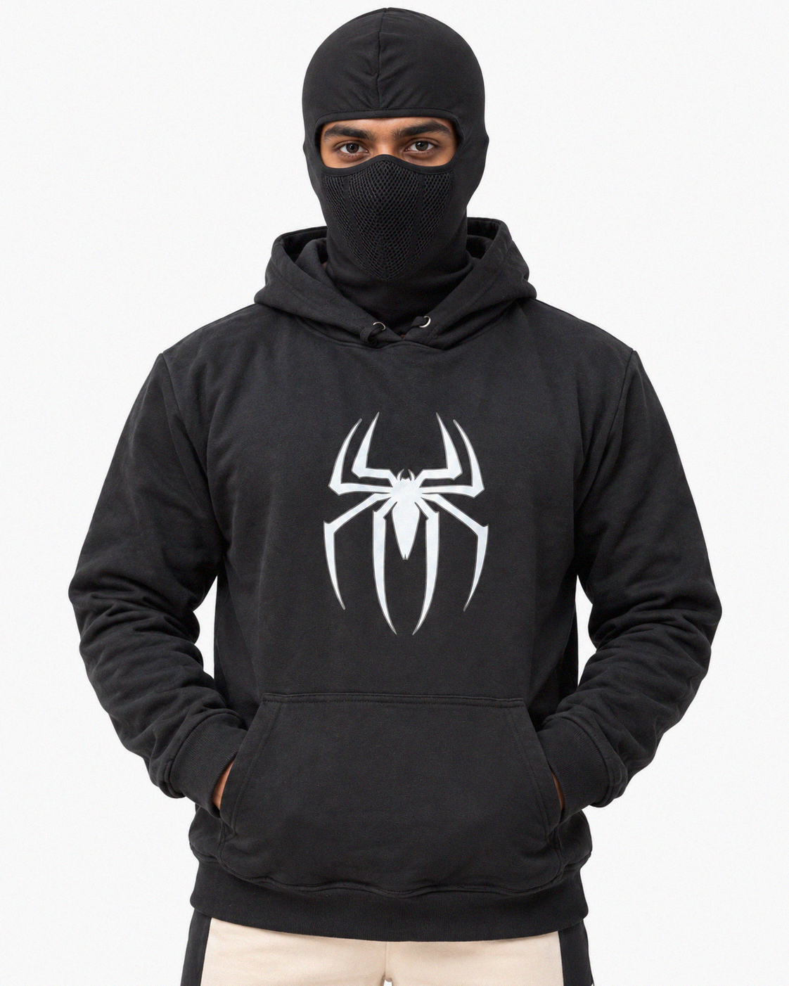 SPIDER HOODIE BLACK