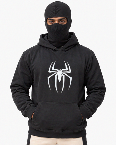 SPIDER HOODIE BLACK