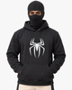 SPIDER HOODIE BLACK