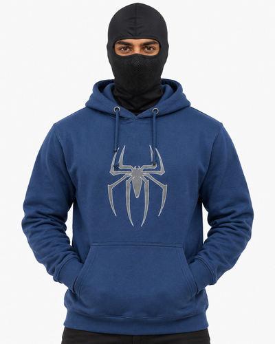 SPIDER HOODIE BLUE
