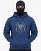 SPIDER HOODIE BLUE