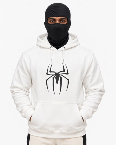 SPIDER HOODIE WHITE