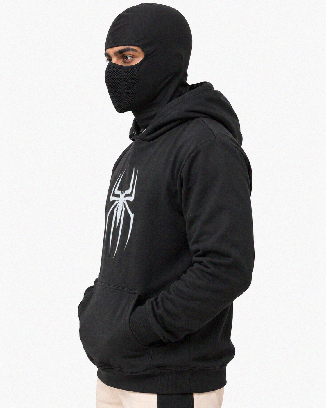 SPIDER HOODIE BLACK