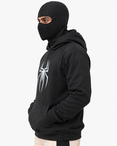SPIDER HOODIE BLACK