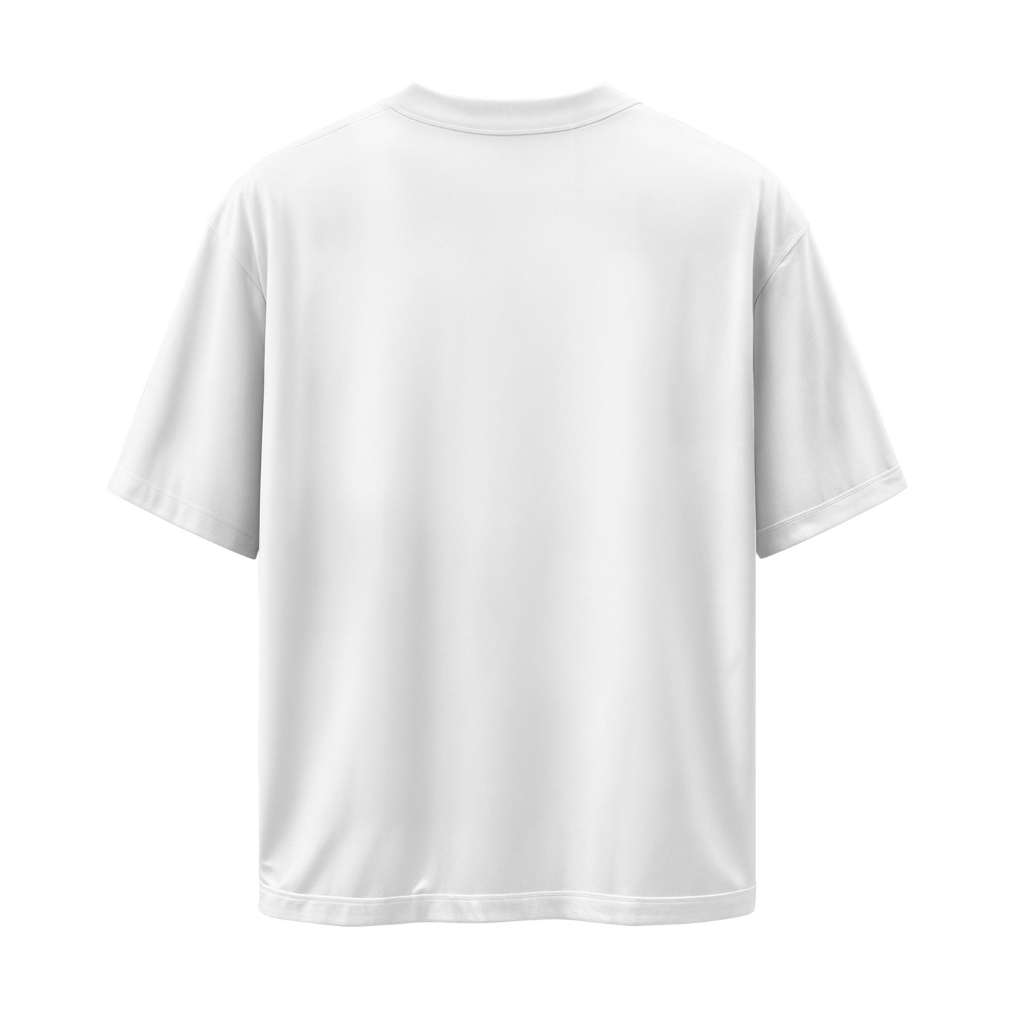 Bio Washed White Oversized T-shirt Premium