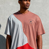 Tri-Tone Oversize Tee