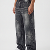 Obsidian Panel Denim Big Fold (Black)