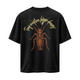 Roach Black Graphic Tee Oversized 250GSM