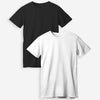 Black And White T-shirt Regular Budget Bundle Pack