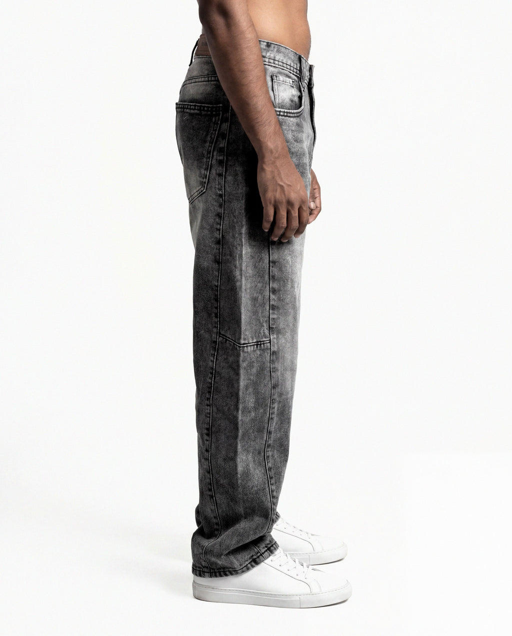 Dark Ash Barrel Denim