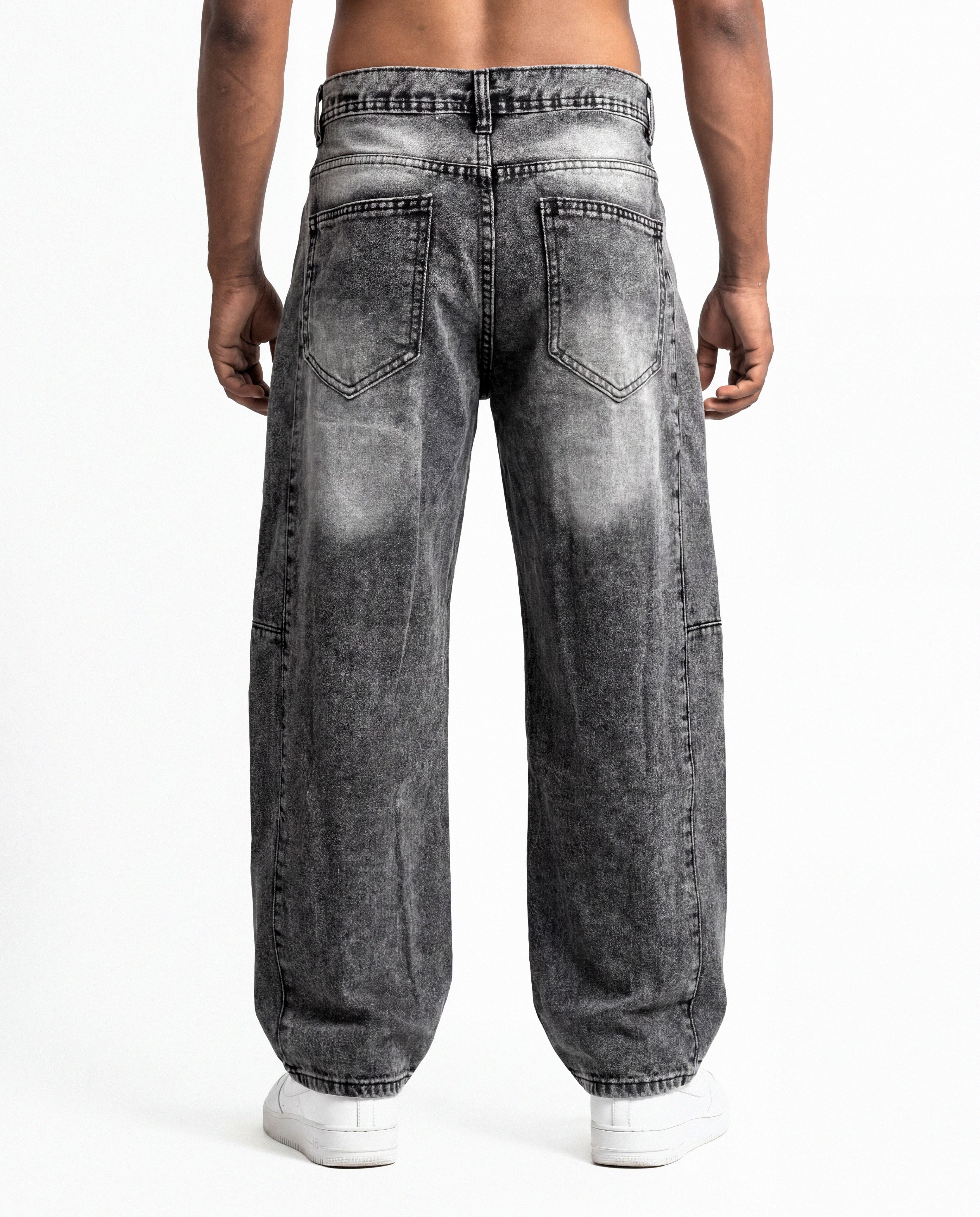 Dark Ash Barrel Denim