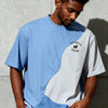 Tri-Tone Oversize Tee