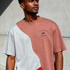 Tri-Tone Oversize Tee