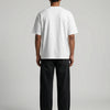 Bio Washed White Oversized T-shirt Premium