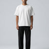 Bio Washed White Oversized T-shirt Premium