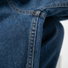 Acid wash Denim Blue Big Fold