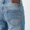 Vintage Wash Light Blue Big Fold Denim