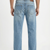 Vintage Wash Light Blue Big Fold Denim