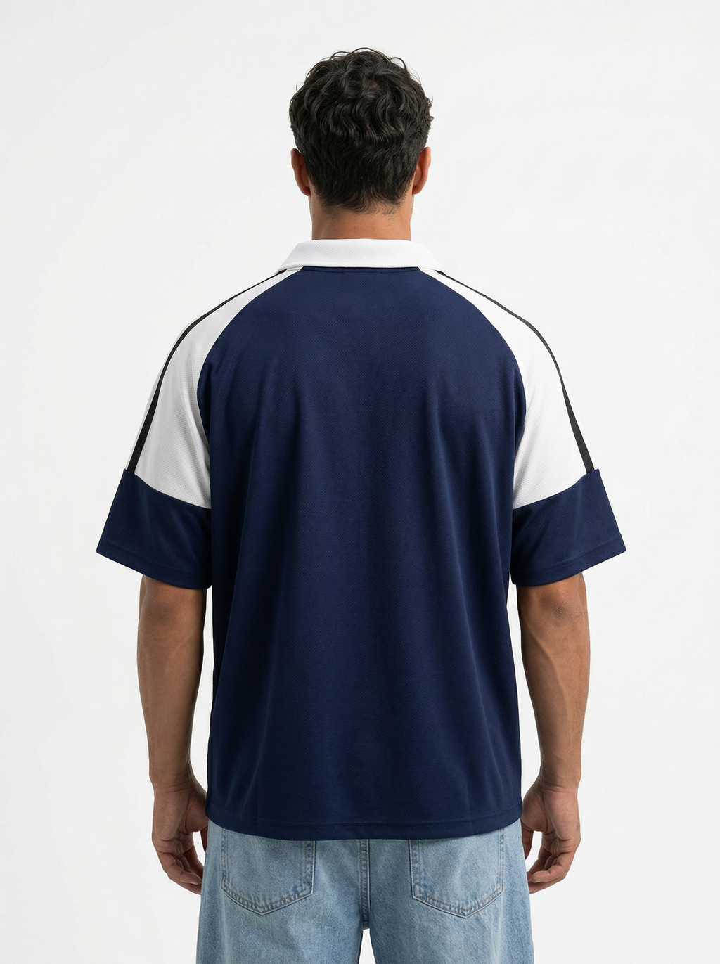 Mono Core Polo Carbon Blue