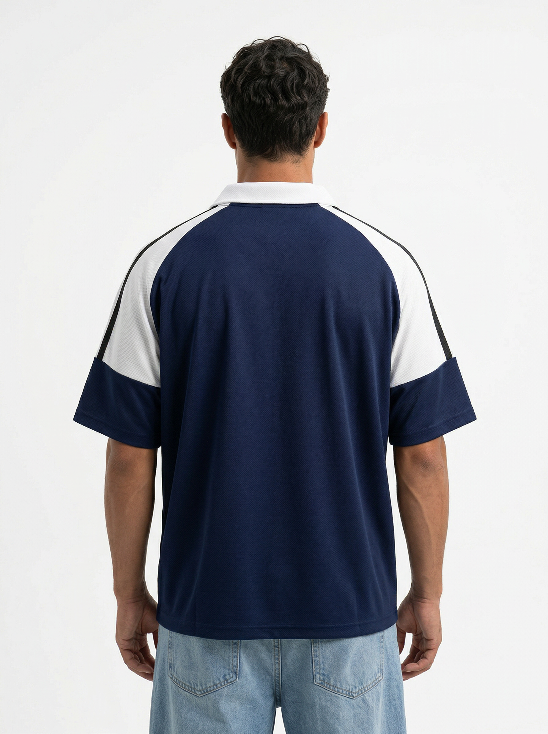 Mono Core Polo Carbon Blue