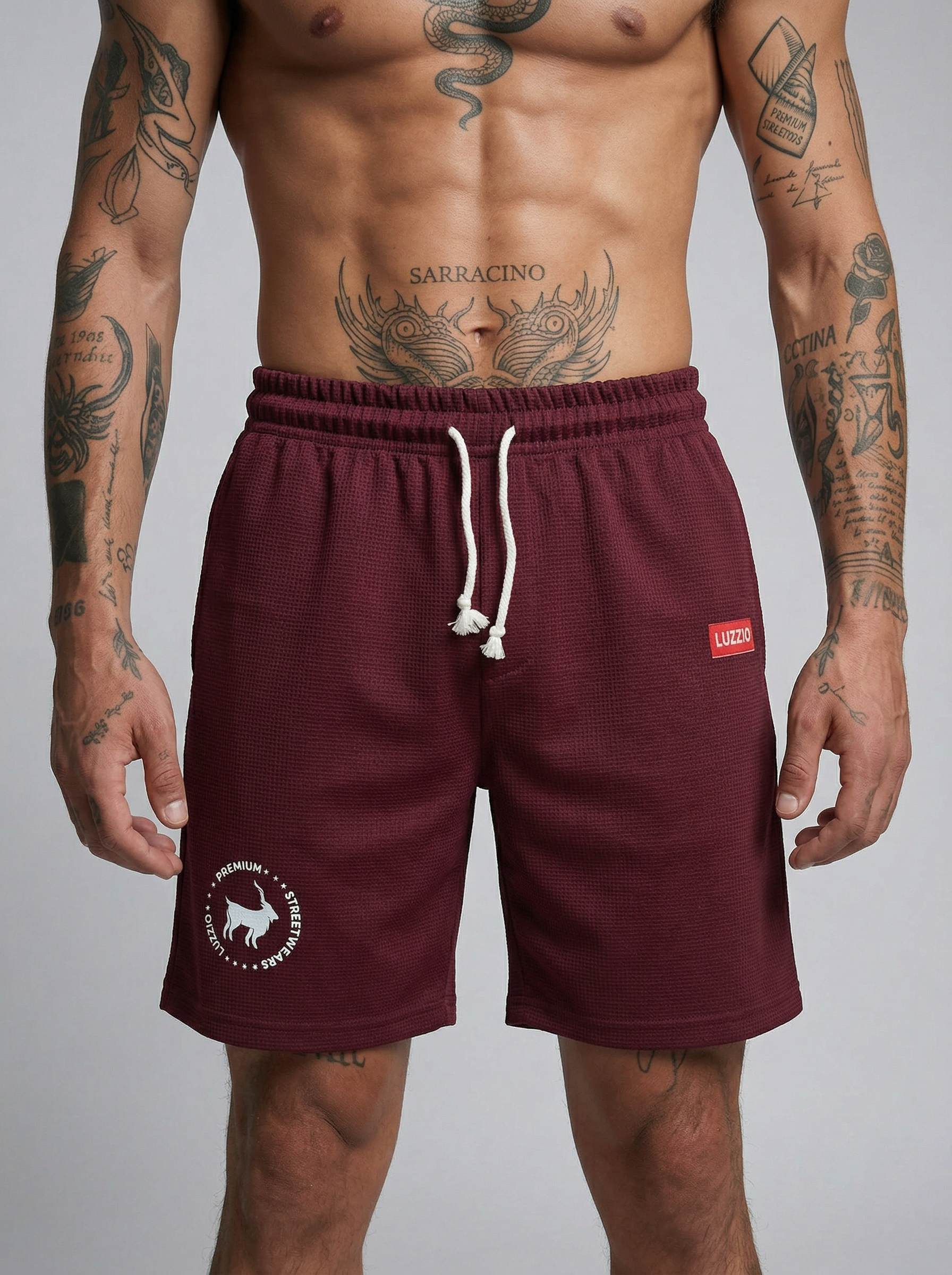 DripCore V2 Wine Red Shorts