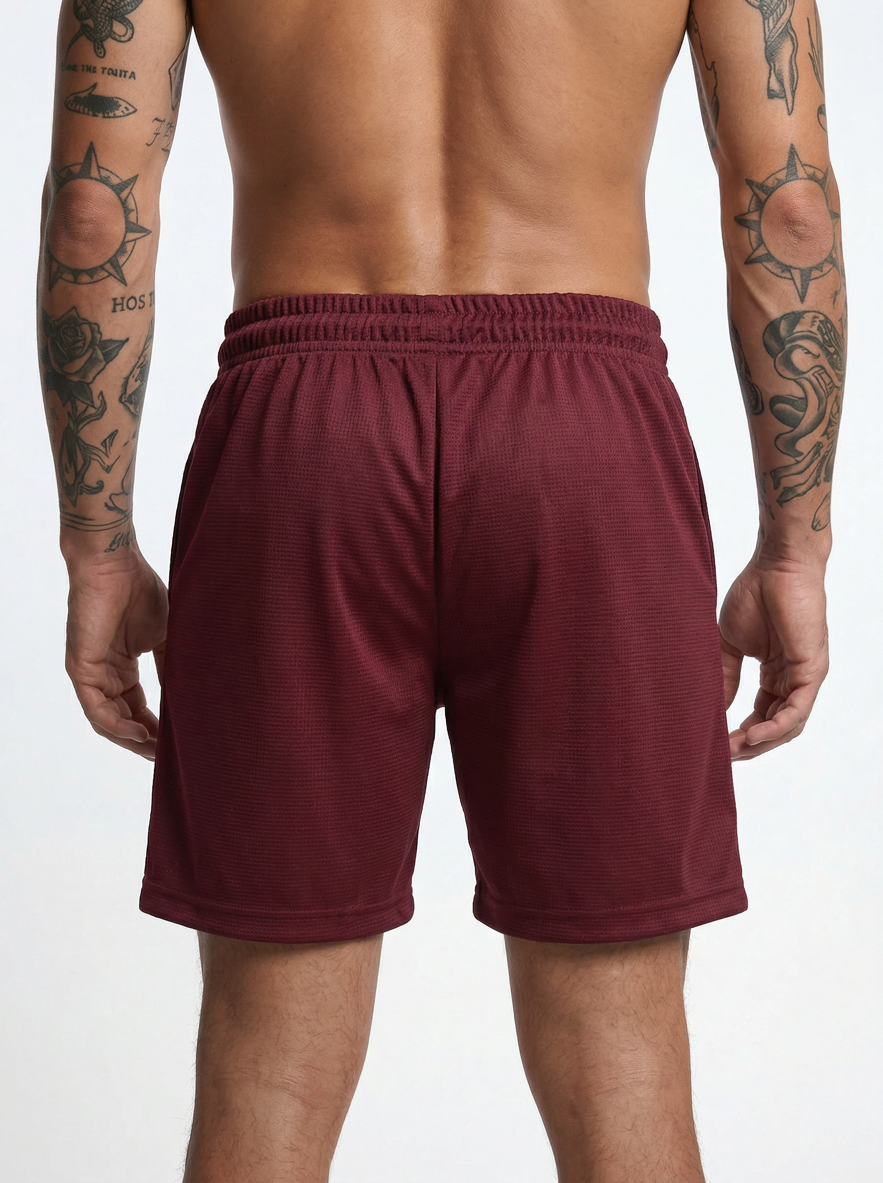 DripCore V2 Wine Red Shorts