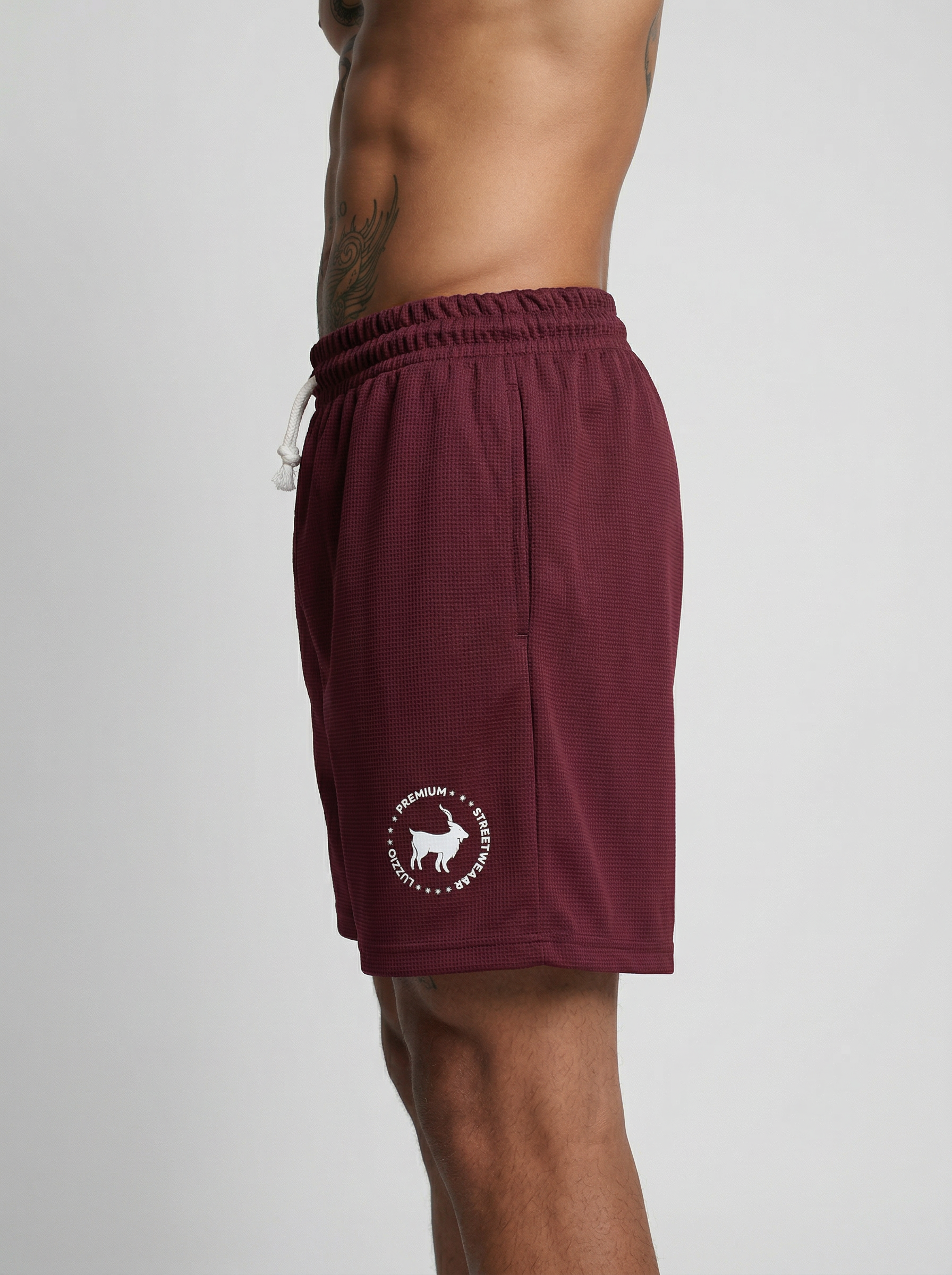 DripCore V2 Wine Red Shorts