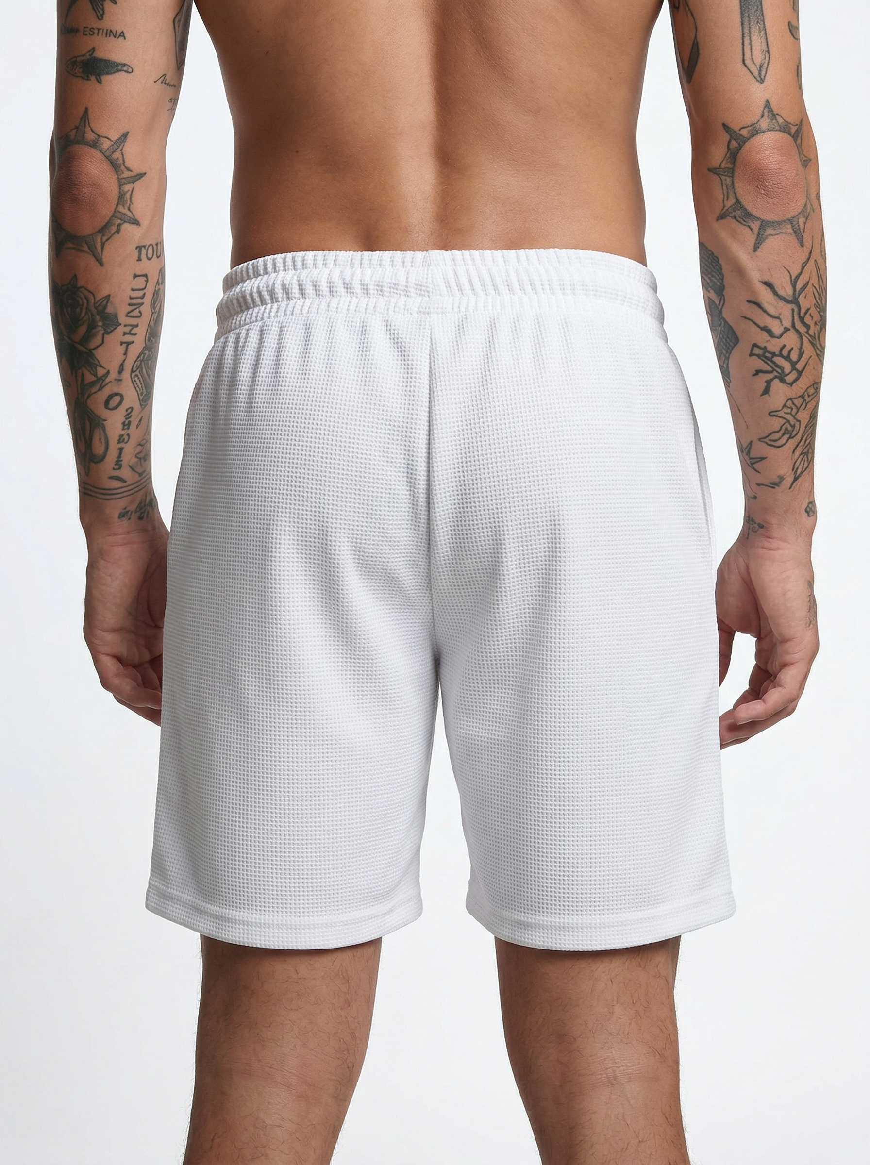DripCore V2 White Shorts